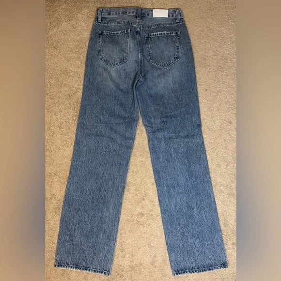 Pistola Cassie Jean Light Wash Super High Rise Straight Leg REVOLVE - Picture 5 of 7